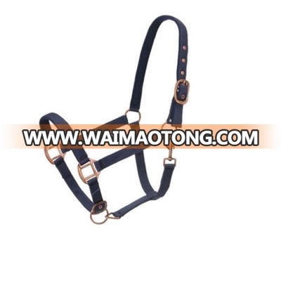 Padded Halter with Antique Hardware PP Best Webing Halters for horses