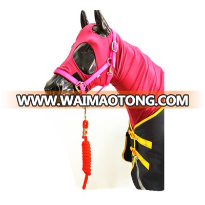 Nylon Yearling Halter With Satin Hardware for Horse