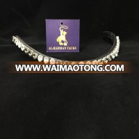 Horse Crystal Bling Leather Browband